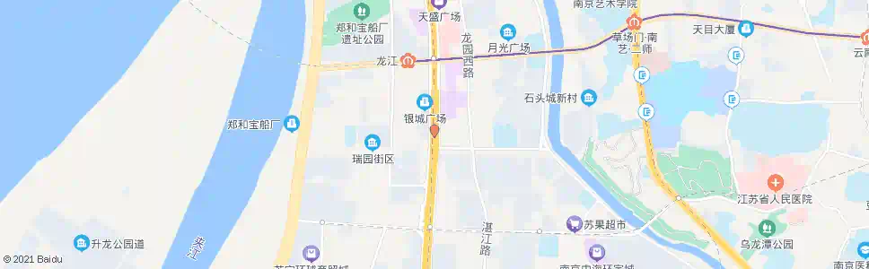 南京江东北路闽江路_公交站地图_南京公交_妙搜公交查询2025