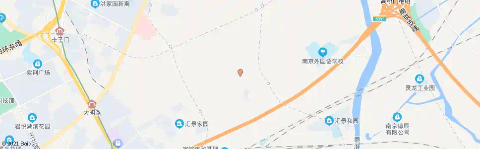 南京汇景北路_公交站地图_南京公交_妙搜公交查询2025