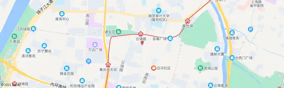 南京拓园_公交站地图_南京公交_妙搜公交查询2025