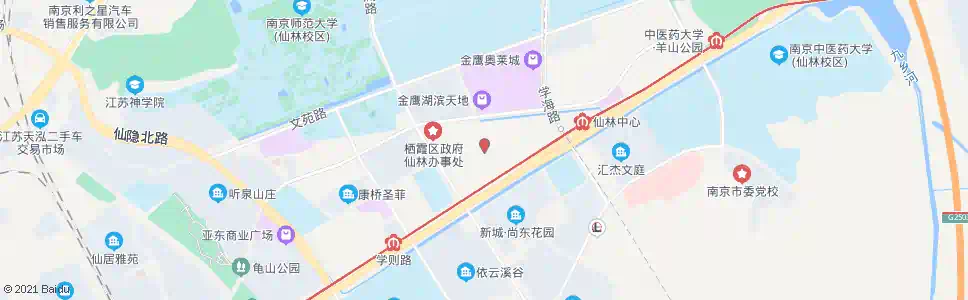 南京高新科创中心_公交站地图_南京公交_妙搜公交查询2025