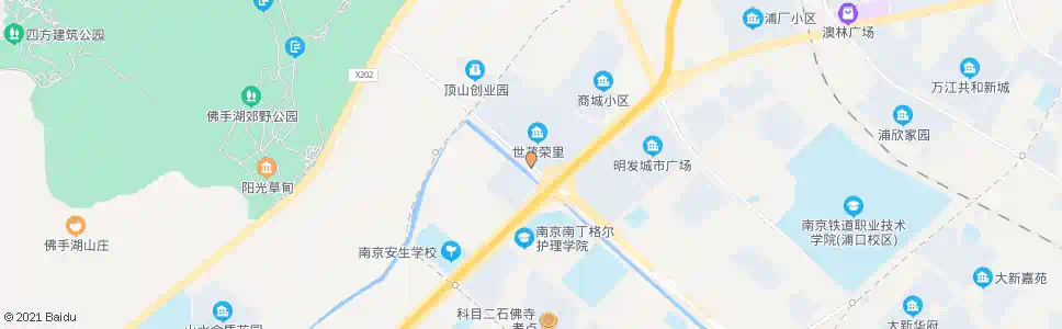 南京浦镇大街浦珠中路_公交站地图_南京公交_妙搜公交查询2025