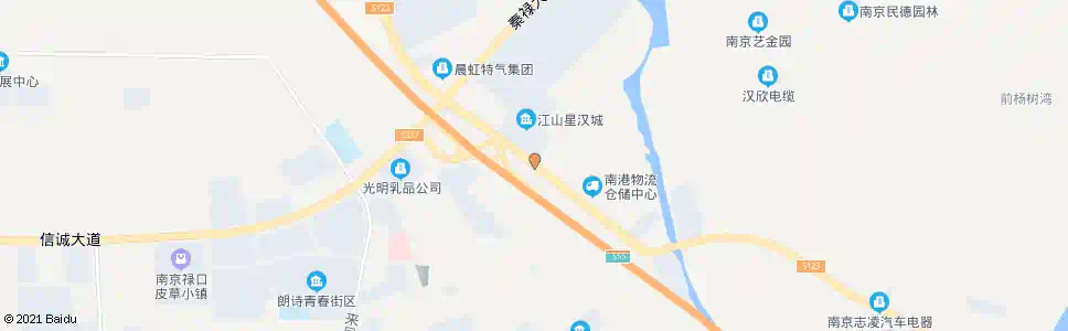 南京星汉城_公交站地图_南京公交_妙搜公交查询2025