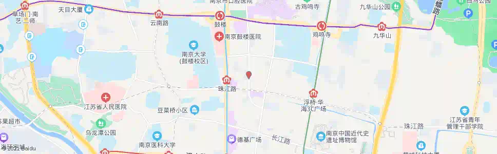 南京鱼市街_公交站地图_南京公交_妙搜公交查询2025