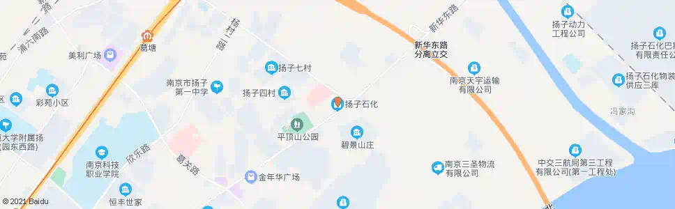 南京扬子石化公司_公交站地图_南京公交_妙搜公交查询2025