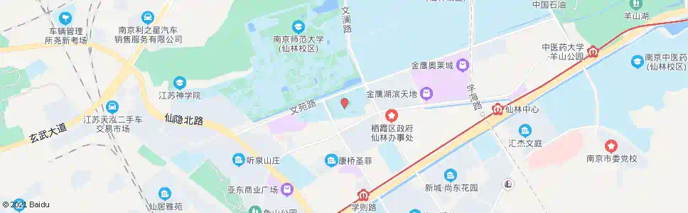 南京南师大实验学校_公交站地图_南京公交_妙搜公交查询2025