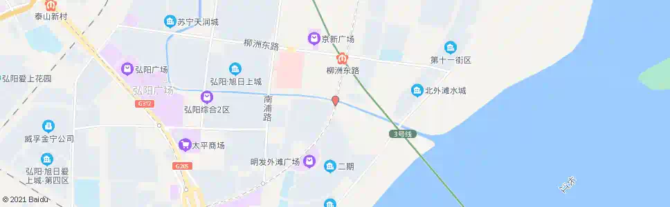 南京江山路明江路_公交站地图_南京公交_妙搜公交查询2025