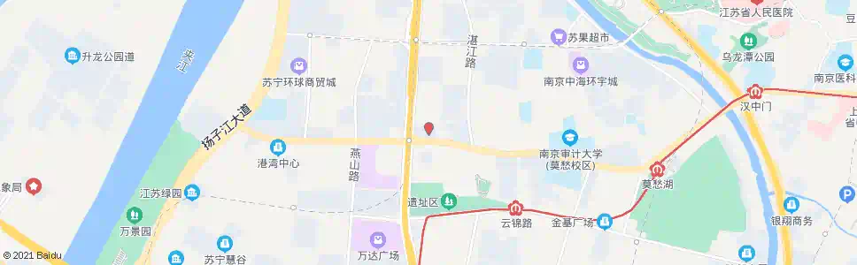 南京裕华名居_公交站地图_南京公交_妙搜公交查询2025