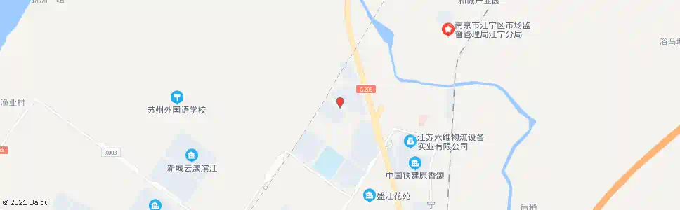 南京澄江路_公交站地图_南京公交_妙搜公交查询2025