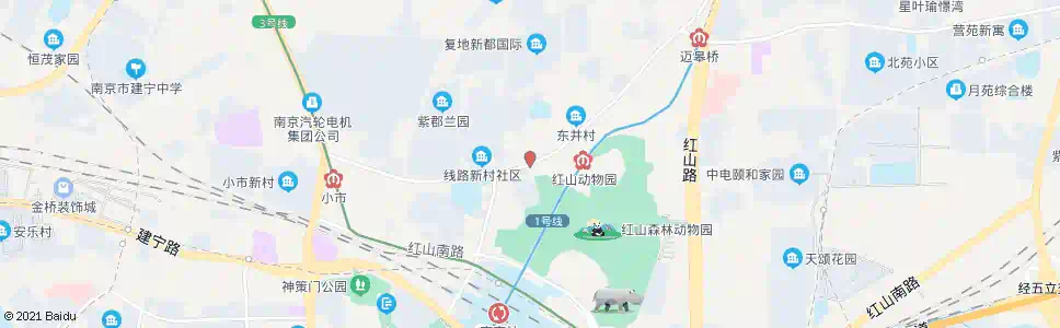 南京东井亭_公交站地图_南京公交_妙搜公交查询2025