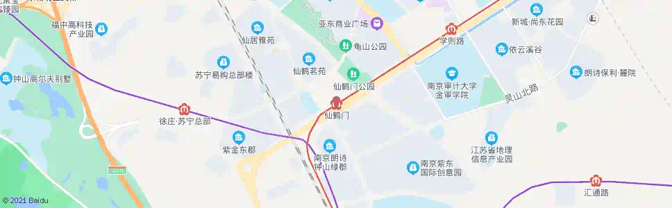 南京仙鹤门_公交站地图_南京公交_妙搜公交查询2025
