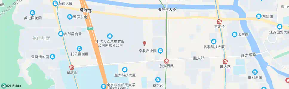 南京通淮街胜利西路_公交站地图_南京公交_妙搜公交查询2025