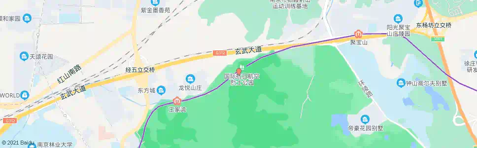 南京抗日航空纪念馆_公交站地图_南京公交_妙搜公交查询2025