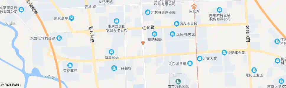 南京塞纳名邸_公交站地图_南京公交_妙搜公交查询2025