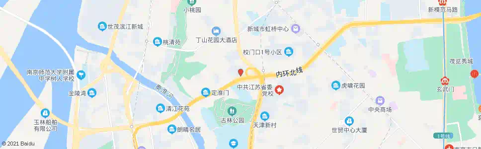 南京古平岗下客站_公交站地图_南京公交_妙搜公交查询2025