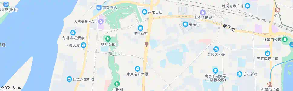 南京大桥南路盐仓桥_公交站地图_南京公交_妙搜公交查询2025