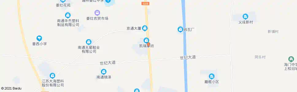 南通永盛宾馆用品公司_公交站地图_南通公交_妙搜公交查询2025