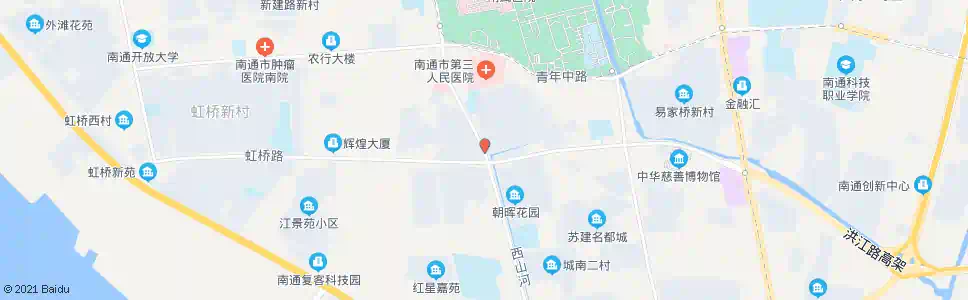 南通城南一村_公交站地图_南通公交_妙搜公交查询2025