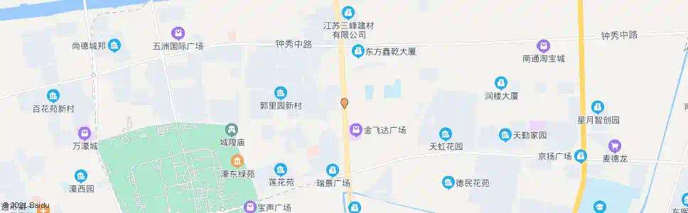 南通新桥新村_公交站地图_南通公交_妙搜公交查询2025