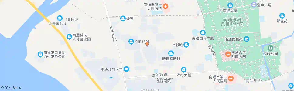 南通都市华城_公交站地图_南通公交_妙搜公交查询2025