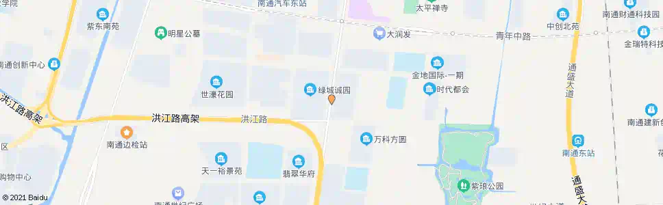 南通通富路洪江东路口_公交站地图_南通公交_妙搜公交查询2025