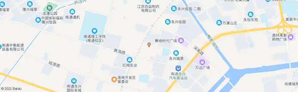 南通永和佳苑_公交站地图_南通公交_妙搜公交查询2025
