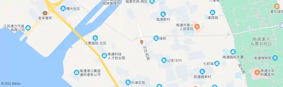 南通茶庵殿_公交站地图_南通公交_妙搜公交查询2025