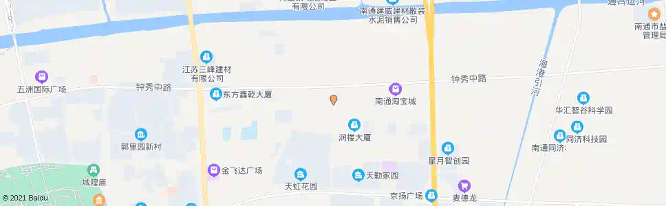 南通南方市场新址_公交站地图_南通公交_妙搜公交查询2025