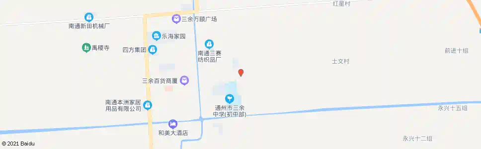 南通三余外环路口_公交站地图_南通公交_妙搜公交查询2025