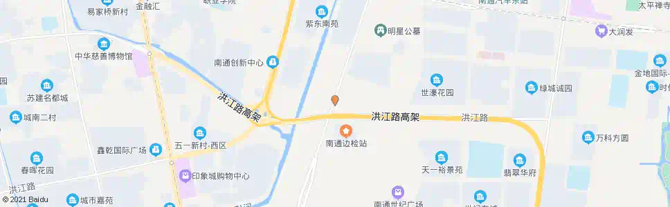 南通园林路通启路北_公交站地图_南通公交_妙搜公交查询2025