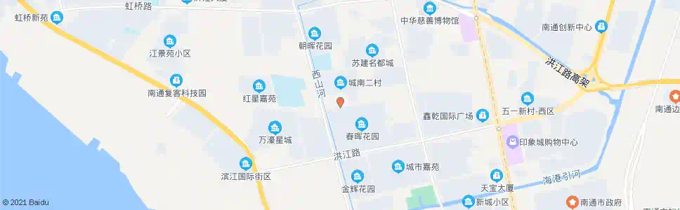 南通春晖花园北_公交站地图_南通公交_妙搜公交查询2025