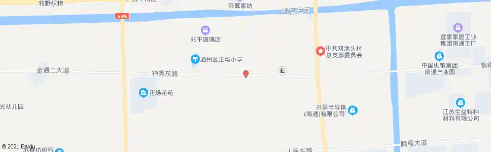 南通正通路东段路口_公交站地图_南通公交_妙搜公交查询2025