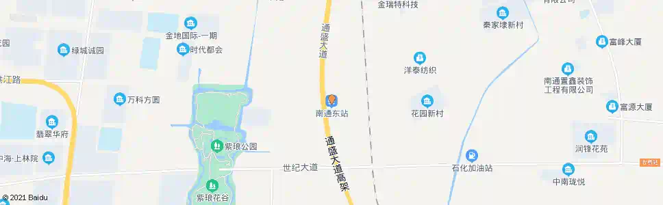 南通川港大桥东_公交站地图_南通公交_妙搜公交查询2025