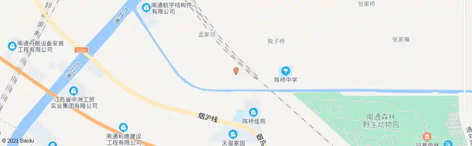 南通树北村_公交站地图_南通公交_妙搜公交查询2025