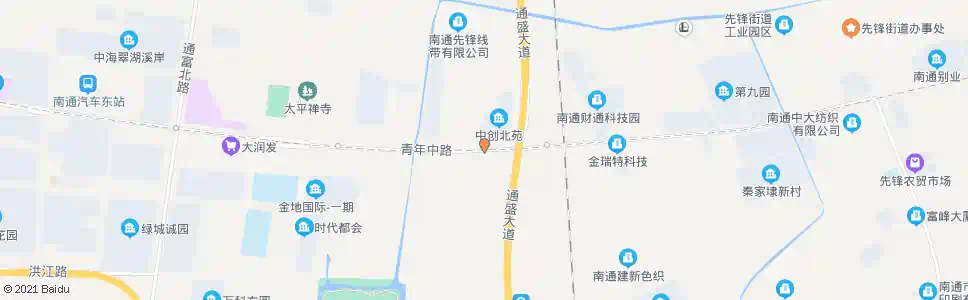 南通十六里墩新村_公交站地图_南通公交_妙搜公交查询2025