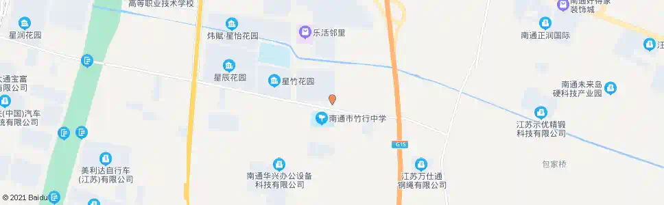 南通竹行街办_公交站地图_南通公交_妙搜公交查询2025