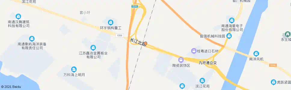 南通老捕鱼港桥_公交站地图_南通公交_妙搜公交查询2025