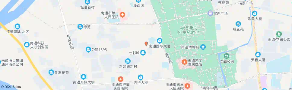 南通财茂园_公交站地图_南通公交_妙搜公交查询2025