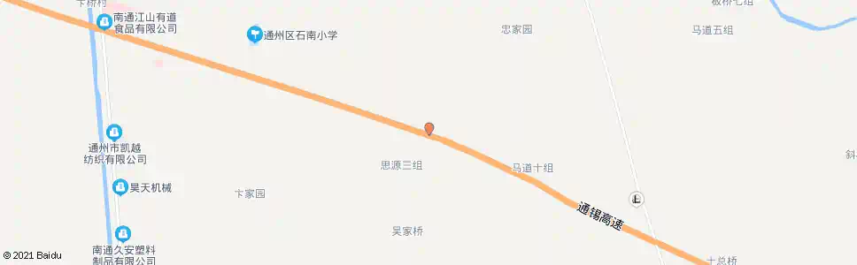 南通思源北横路_公交站地图_南通公交_妙搜公交查询2025