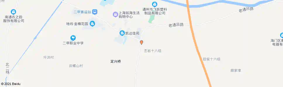 南通国强加油站_公交站地图_南通公交_妙搜公交查询2025