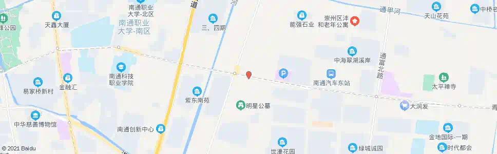 南通英华服装公司_公交站地图_南通公交_妙搜公交查询2025