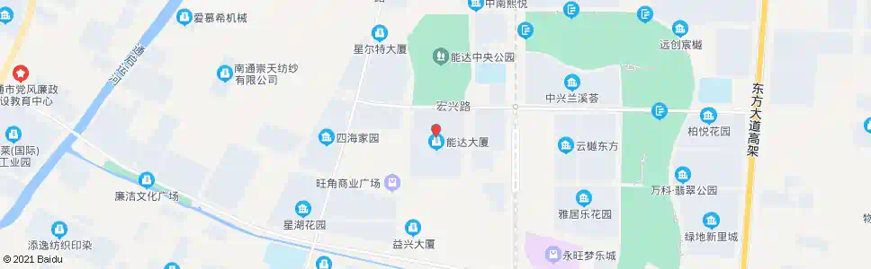 南通南通开发区管委会_公交站地图_南通公交_妙搜公交查询2025