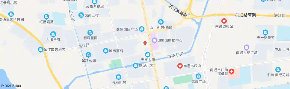 南通市行政中心西_公交站地图_南通公交_妙搜公交查询2025