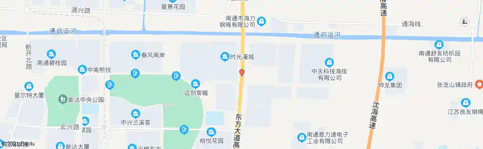 南通东方大道同仁路口_公交站地图_南通公交_妙搜公交查询2025