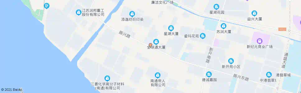南通振兴路中央路口_公交站地图_南通公交_妙搜公交查询2025
