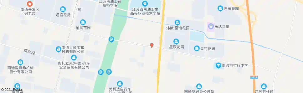 南通瑞兴路东方大道口_公交站地图_南通公交_妙搜公交查询2025
