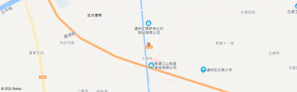 南通史港桥_公交站地图_南通公交_妙搜公交查询2025