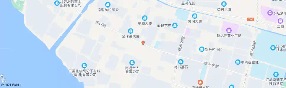 南通帝人公司_公交站地图_南通公交_妙搜公交查询2025