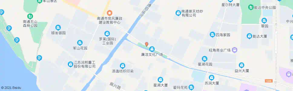 南通交警五大队东_公交站地图_南通公交_妙搜公交查询2025
