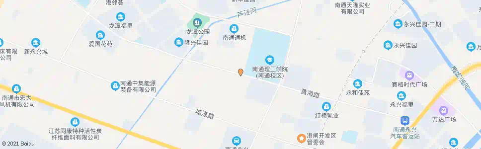 南通黄海路大生路口_公交站地图_南通公交_妙搜公交查询2025