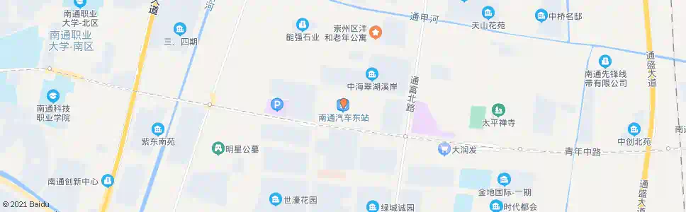南通客运东站_公交站地图_南通公交_妙搜公交查询2025